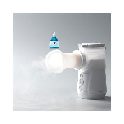 China Mini Mute Medical Nebulizer Inhaler Machine For Respiratory Tract And Eyes 2-3μm for sale