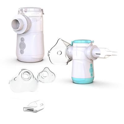 China Battery And DC USB Medical Mesh Nebulizer 3.2um Particle Inhalation Machine for sale