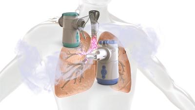 China Highly Efficient Aerosol Delivery Machine - Nebulizer Inhaler With AC/DC Power Supply for sale
