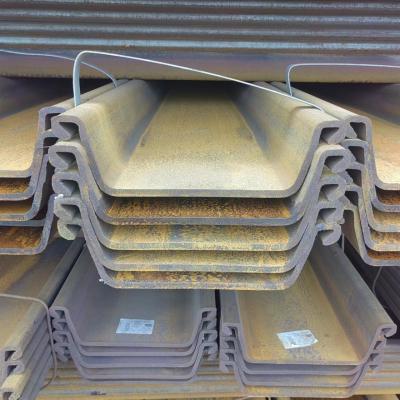 Chine ISO9001 Hot Rolled S430 S275 U Type Sheet Pile For Railway Rail à vendre