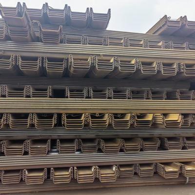 Chine 15.5mm Thickness Steel Sheet Pile Heavy Rail Type à vendre