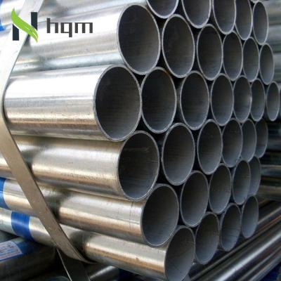 China SS400 50mm 12ft Galvanized Steel Pipes BS EN10219 API Seamless Pipe for sale
