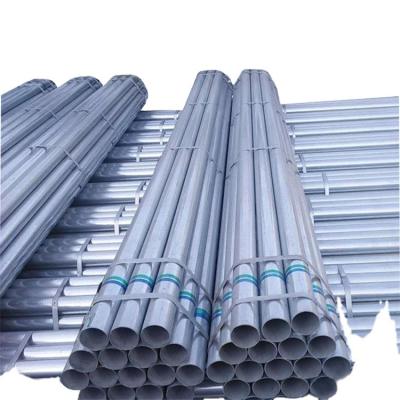 China Q235 Q195 Q345 programan 40 tuberías de acero galvanizadas para el gas en venta