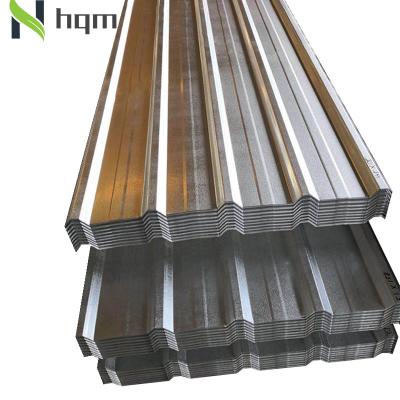 China 0.4mm 0.5mm 4x8 Corrugated Galvanized Sheet Metal For Building Roof And Wall for sale