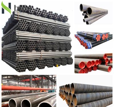 中国 API 5L X60 X70 ASTM A252の螺線形の溶接された管SSAWの炭素鋼の管 販売のため