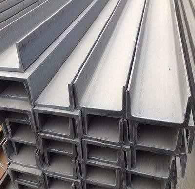 China S235 S355 Q345 Carbon Steel U Beam 50x25x2.0mm Hot Rolled C Channel for sale