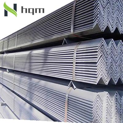 China Standard sizes and thickness  hot dipped  galvanized steel angle iron bar à venda