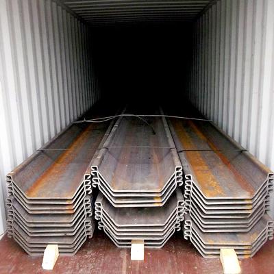 中国 AZ48-700 AZ50-700 AZ52-700の炭素鋼のプロフィールZのタイプLarssenの鋼板の山 販売のため