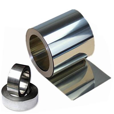 China Slit Edge 0.5mm 0.45mm Ba 8k Stainless Steel Coil Mirror Finish for sale
