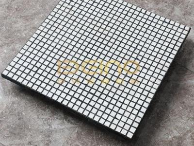 China Wear Resistance Rubber Ceramic Liners OEM Ceramic Tile Wear Liners for sale