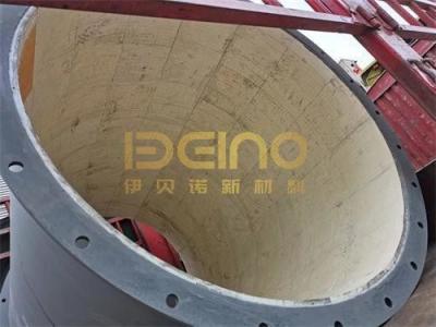 China Smooth Surface Welded Ceramic Chute Lining Wear Resistant ISO Certificate for sale