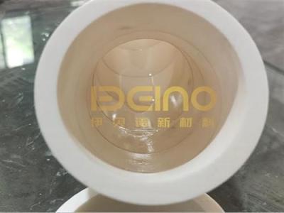 China Tubos de cerâmica resistentes à erosão com mangas de cerâmica revestidas Tubo de abrasão resistente a desgaste 316 à venda