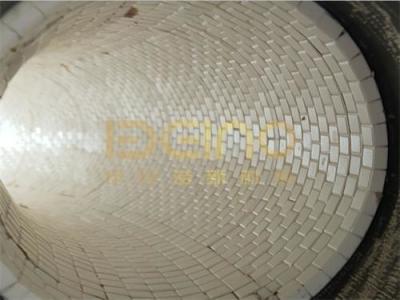 China Diameter 50mm Ceramic Lined Steel Pipe Elbow Tile Lined Ceramic Coated Pipe for sale