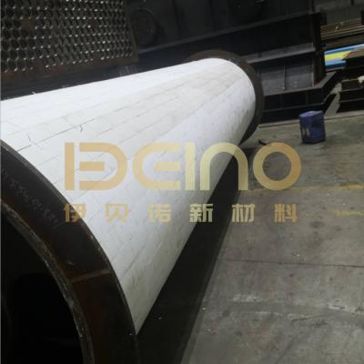 China Separador magnético Lata cerâmica de alumínio tubo cerâmico resistente ao desgaste à venda