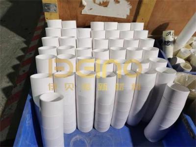China Wear Resistant Ceramic Tee Ceramic Coated Pipe For Lithium Battery for sale