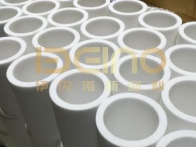 China Ceramic Sleeve Lined Pipe Wear Resistant Ceramic Pipe For Lithium Battery for sale