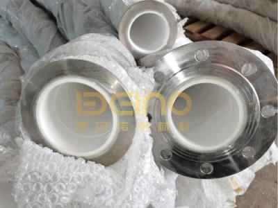 China Custom Ceramic Coated Pipe Composite Pipe Tee Wear Resistant Ceramic Tube for sale