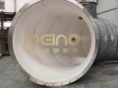 China ODM Wear Resistant Ceramic Pipe High Temperature Resistance Alumina Ceramic Tiles for sale