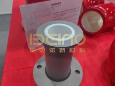 China Anti Verschleiß 10mm Keramik-Gehäuse Rohr Ellenbogen Keramik-Gehäuse Rohr hauptsächlich für Lithium-Batterie zu verkaufen