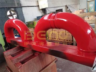 China Low Carbon Concrete Pump Pipeline Smooth Flat Customized High Hardness wear resistant ceramic concrete pump pipe for sale