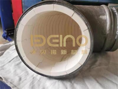 China Zirconium Aluminum Concrete Pump Pipeline Seamless Wear Resisting Pump Elbow for sale
