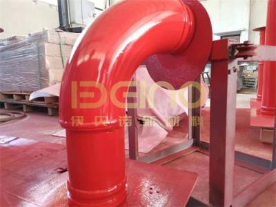 China Custom Precast Concrete Pipe Concrete Pump Boom Pipe In Wastewater Treatment for sale