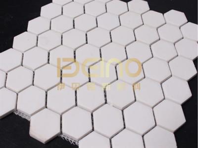 China Estrutura hexagonal Folha de cerâmica de alumínio Resistência ao desgaste Superfície lisa à venda