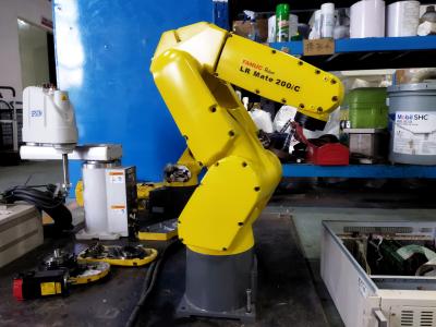 China Pequeno robô de 6 eixos utilizado FANUC LR Mate 200iC para industrial à venda