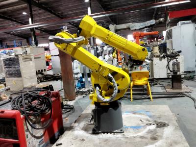China El robot FANUC de segunda mano industrial M-10iA 1420 mm alcanza 10 kg de carga útil en venta