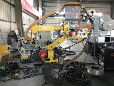China R-0iB Second Hand Fanuc Welding Robot 6 Axis 1437mm Reach for industrial for sale