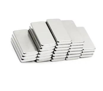 China Nickel Plated Neodymium Magnets Bar Ni-Cu-Ni Plating Strong Bar Magnets N35-N52 for sale