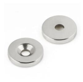 China N42 Circular Neodymium Magnets , Round Countersunk Magnets for sale