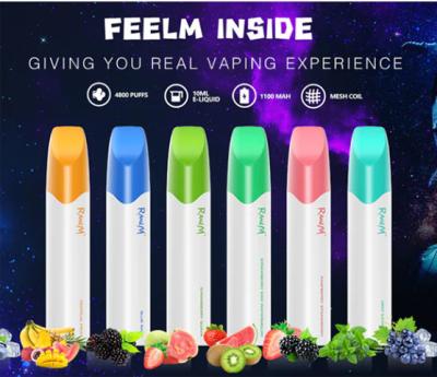 China 4800 Puff Randm Glory Disposable Vape 12 Flavors With 1100 Mah Built In Battery for sale