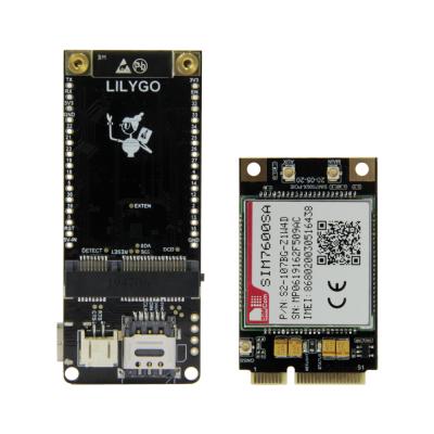 China LILYGO T-PCIE SIM868 2G 3G Iot Module 4G Cat1 Cat4 Esp32 SIM7020G PCIE SIM7070G SIM7080G NB-IOT GPS Module à venda