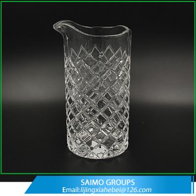 China Homeware Decorative Glass Picther/Glass Juice Jar/Glass Water Jar for sale