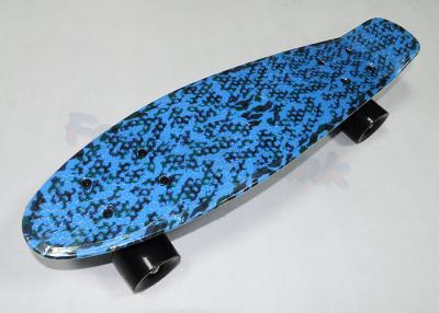 中国 60mm PU の車輪のプラスチック魚の長いスケートボードのダイヤモンド PP のデッキのペニーのスケート板 販売のため