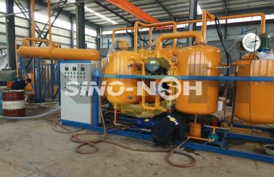 China Used Engine Oil Regeneration Systems With Stainless Steel Filters for sale