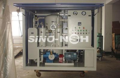Chine Double système de purification de vide de machine d'épurateur d'huile de transformateur d'étape à vendre