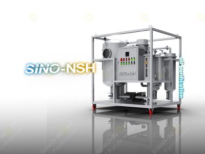 China Vacuum Lubricating Oil Purifier With Automatic Reverse Wash System for sale