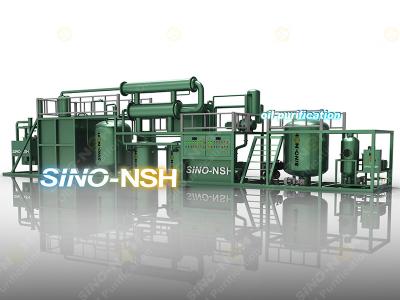 China Waste Oil To Diesel Oil Distillation Machine / Used Oil Distillation Plant for sale