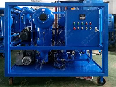 China 1800-18000L/H Vacuum Transformer Oil Purification And Regeneration Plant for sale