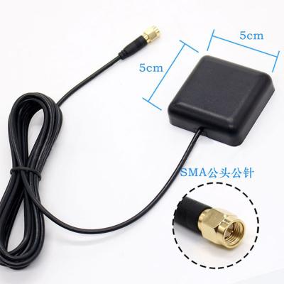 China 32dBi 2M Cable Shark Fin External Gps Antenna For Car Stereos for sale