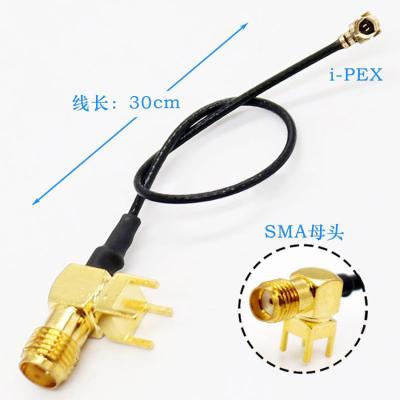 China 1.13 Mm Coaxial Custom Rf Cable Assemblies 2700MHz Sma Extension Cable for sale