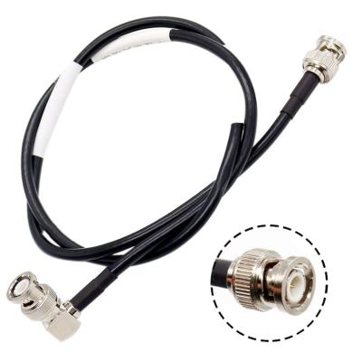 China Coaxial Transfer BNC Male To Male Cable Antenna Transfer 90 Degree 3GHz for sale