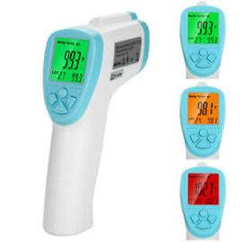 China Termômetro infravermelho não do contato a pilhas para a medida da temperatura corporal à venda