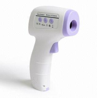 Chine Thermomètre infrarouge à piles de front, thermomètre médical d'IR à vendre