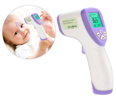 China Ningún termómetro infrarrojo del bebé de Digitaces del tacto con la función del cierre automático en venta