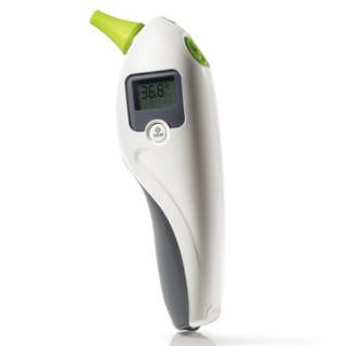 China Nenhum termômetro de orelha infravermelho do toque para a investigação da segurança da gripe das crianças à venda