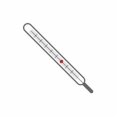 China Alto termómetro clínico sensible y exacto de Mercury con la lectura conveniente en venta