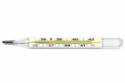 China Adult / Children Mercury In Glass Thermometer With Clearly Value for sale